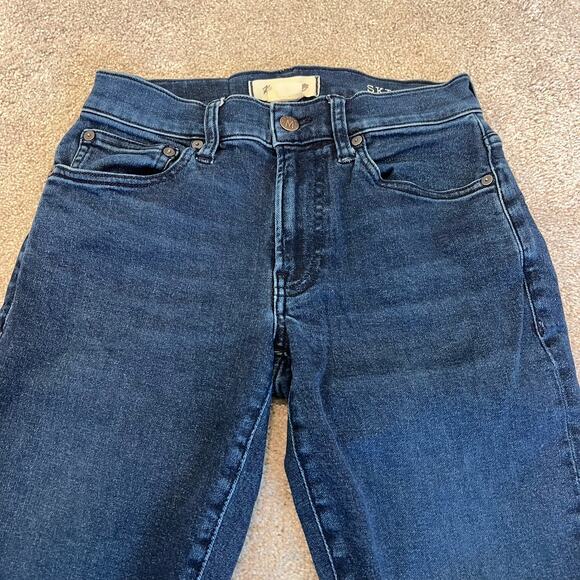 Madewell Women's Medium Wash Skinny Jean Size W28 and L32 - Picture 6 of 13